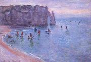Claude Monet Fishing Boats Leaving Etretat oil